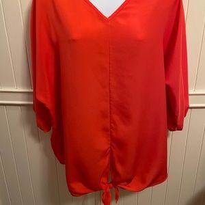 Chico’s tie front blouse